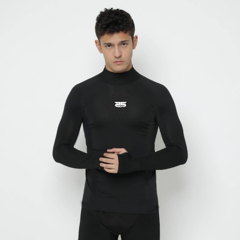 BIG SALE baselayer tangan panjang manset baju panjang baselayer olahraga manset lengan panjang pria