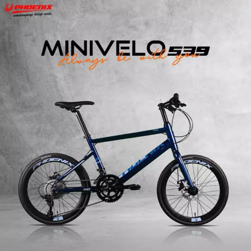 Sepeda Minivelo 20 Phoenix 539 Alloy 18 Speed Murah Berkualitas