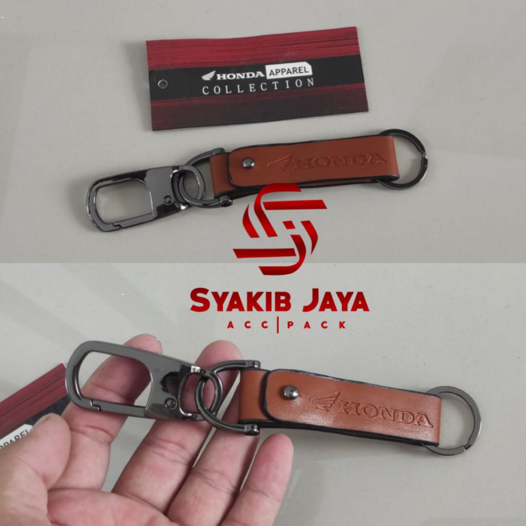 Gantungan Kunci Apparel Honda Original