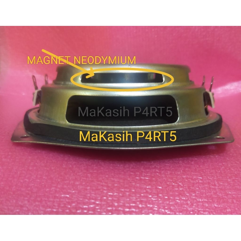 SPEAKER SUBWOOFER MAGNET NEODIUM  DOBEL COIL  Speaker 4 inch neodium  Subwoofer 4 inch neodium  Spea
