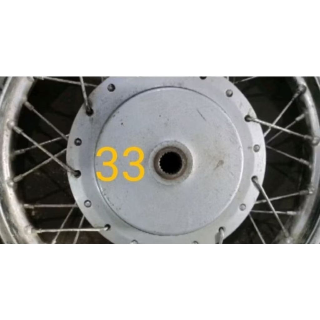 velg jari jari set tromol belakang suzuki spin, hayate, sky drive, skywafe gigi 20