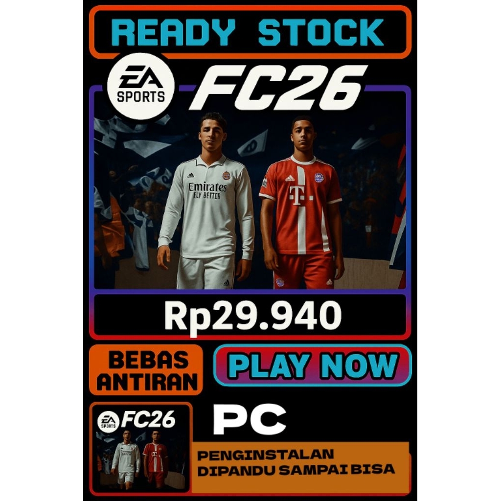 FC26 PC (BISA MAIN KAPANPUN)