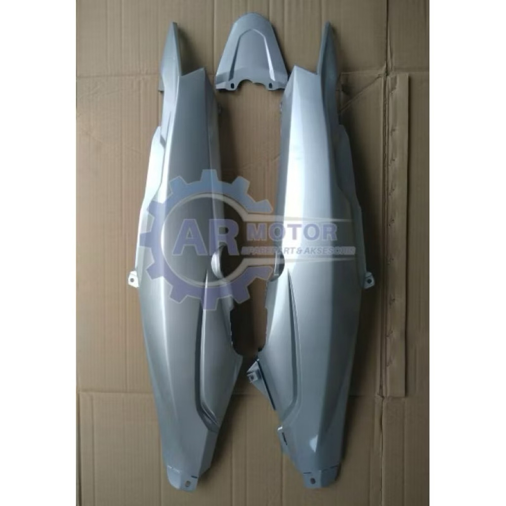 Cover Body Bodi Kanan Kiri Yamaha Vega R New Silver Bodi Set Vega R New Terlaris