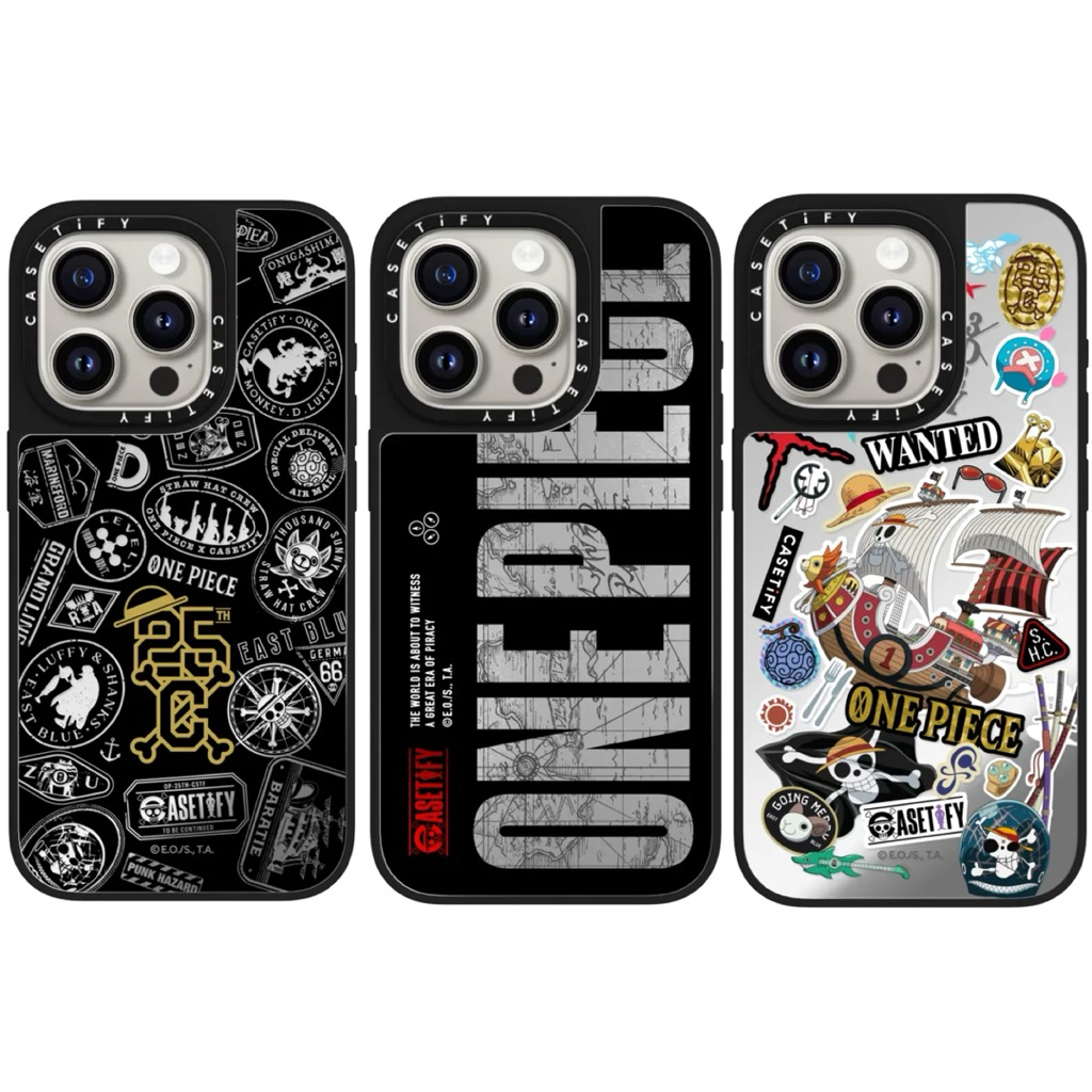 ‼️ PRE-ORDER ‼️ ONE PIECE 25TH MIRROR CASE IPHONE 11 12 12 PRO 12 PRO MAX 13 13 PRO 13 PRO MAX 14 14