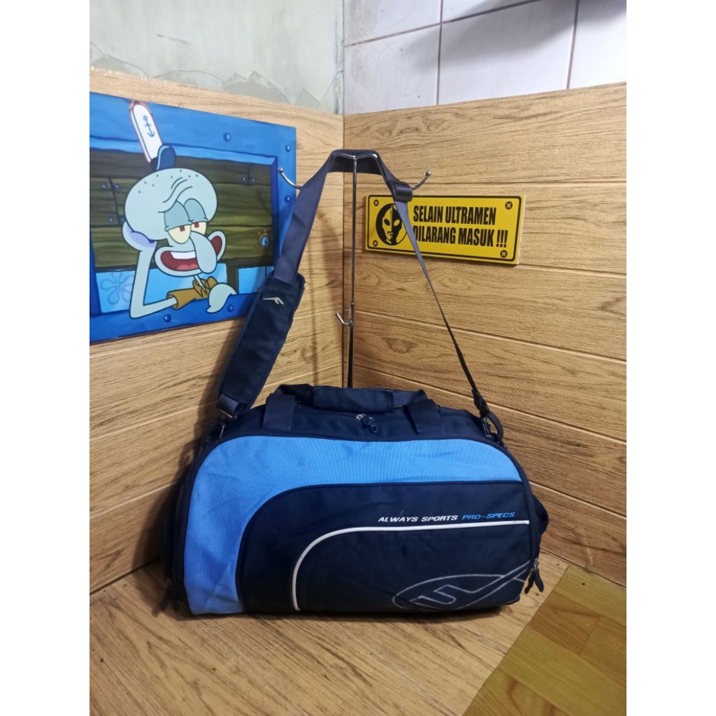 Tas dufflebag gym olahraga Pro-specs second original