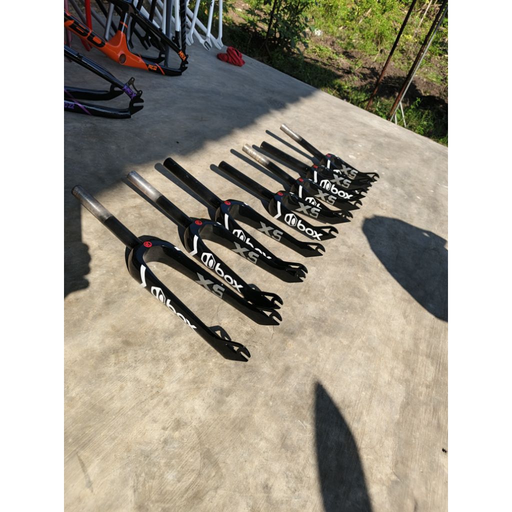 fork bmx box custom steel