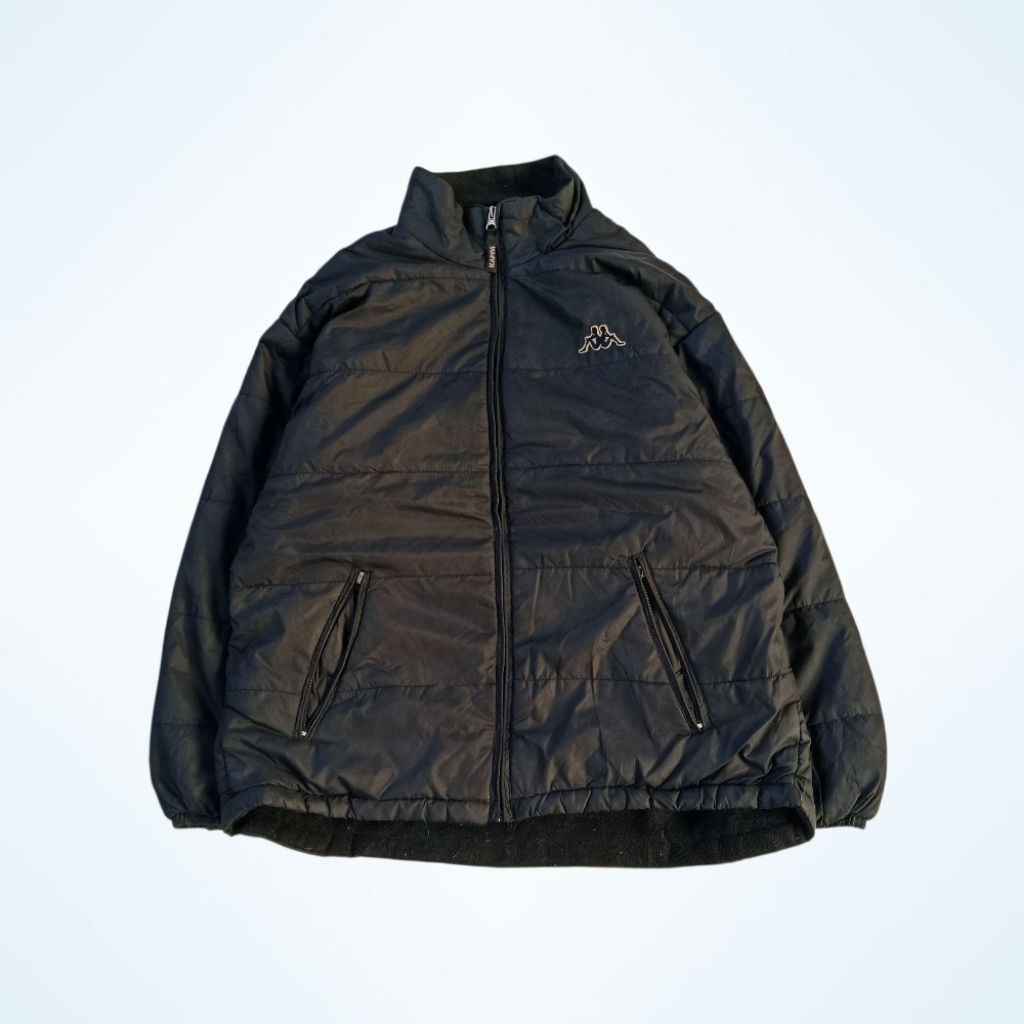 WINTER JAKET HITAM BY KAPPA XXL