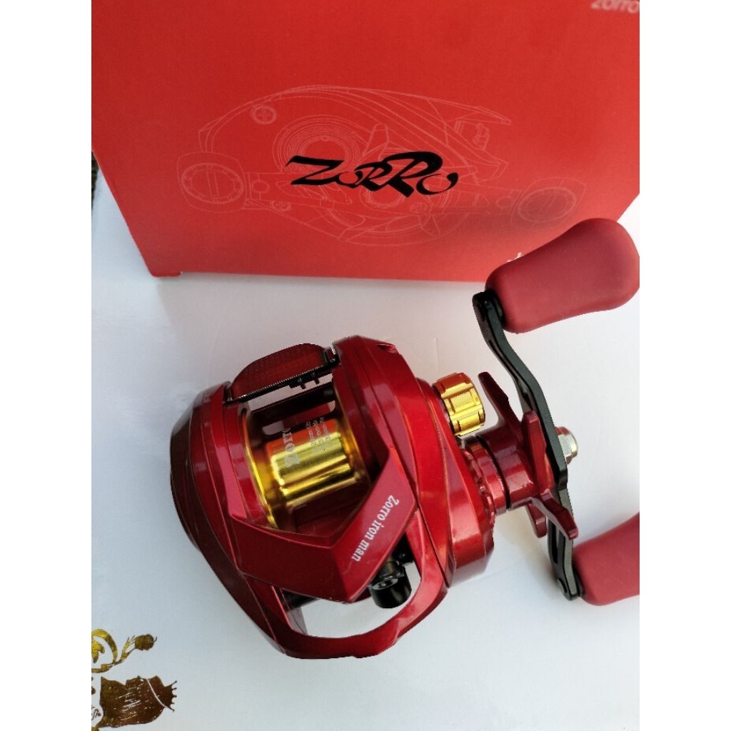 pancing Bc Reel Zorro iron man drg clicker(Handle kiri)
