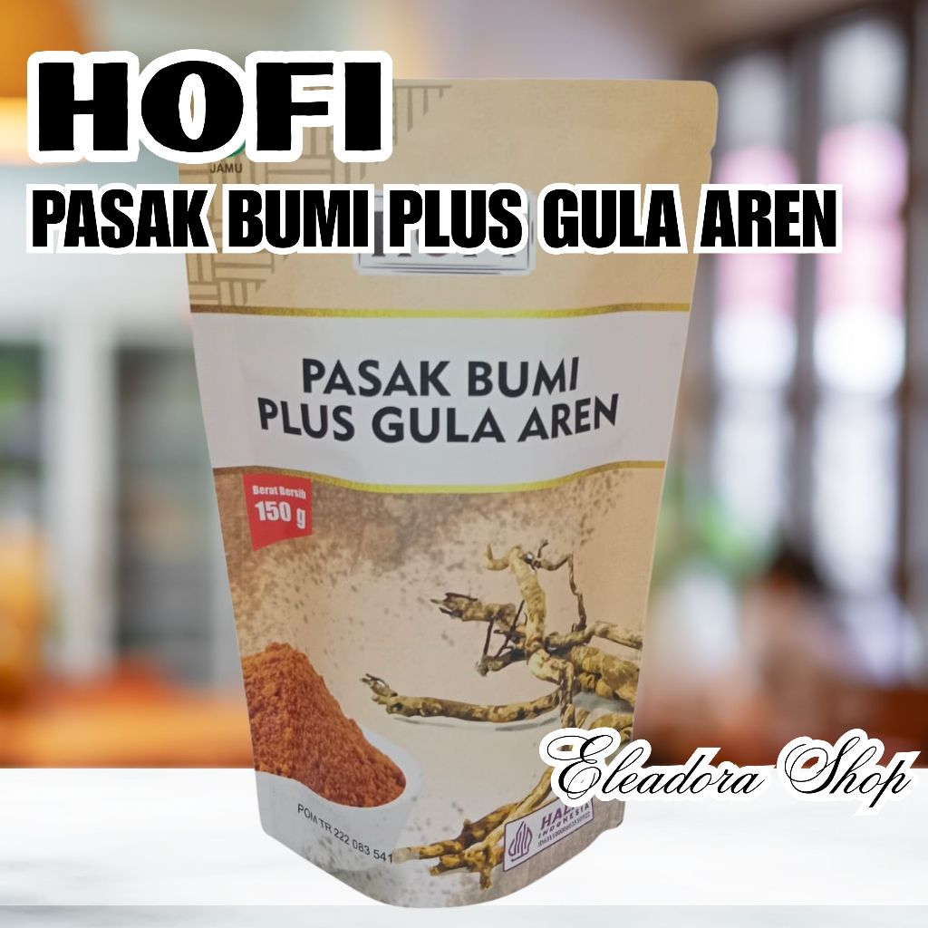 Pasak Bumi Plus Gula Aren Hofi - Serbuk Pasak Bumi dan Gula Aren Khas Tabalong Kalimantan Selatan