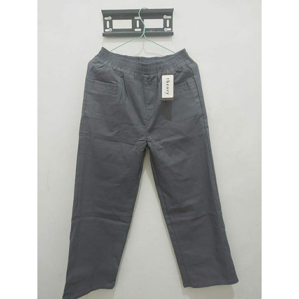 Celana Theory Wanita / Celana kulot theory Abu