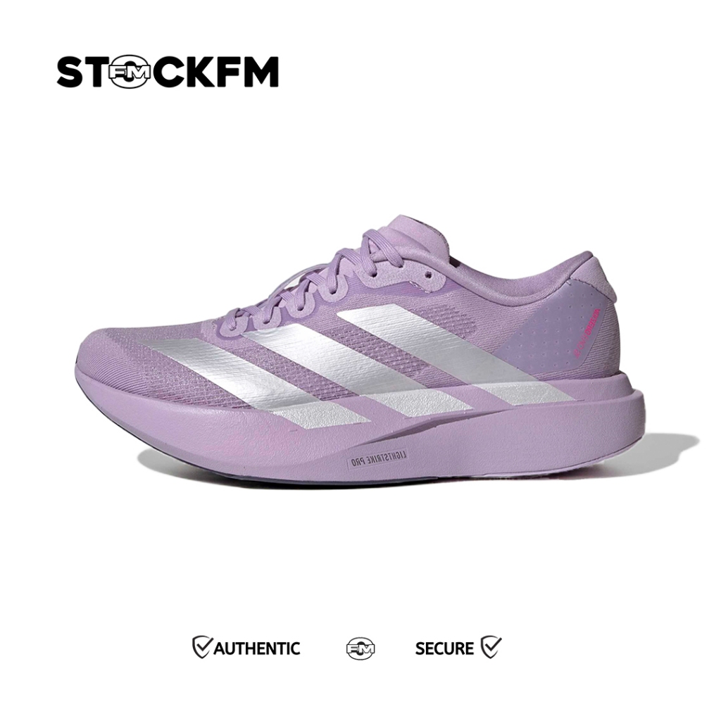 Adidas Adizero EVO SL Powder Plum Zero Metallic Shock Pink Original (JS4447)
