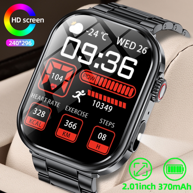 ORIGINAL LIGE MULTIFUNGSI SMART WATCH LAYAR SENTUH PENUH DENGAN PENCAHAYAAN KEBUGARAN GELANG DETAK