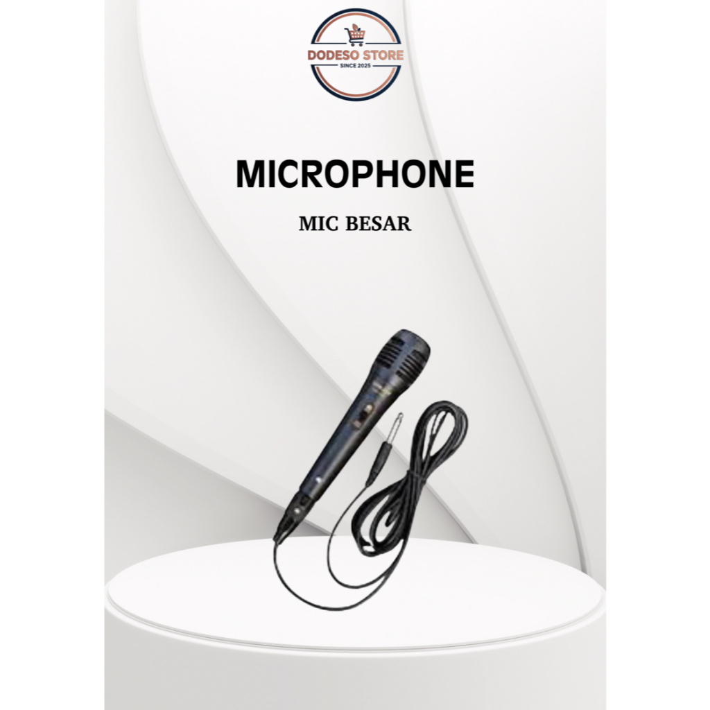 MICROPHONE KABEL BESAR Mic Karaoke Speaker