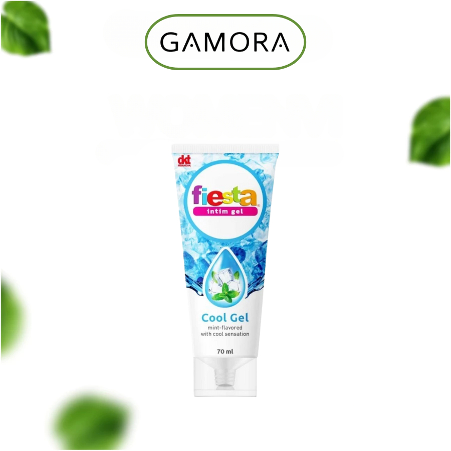 Pelumas Fiesta Lubricant Gel Natural - Pelumas Gel Seks Pria & Wanita 70 mL