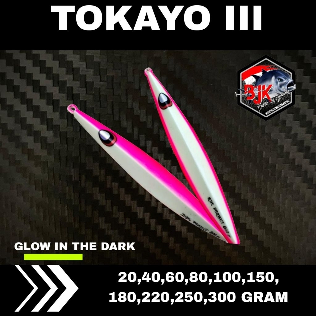 METAL JIG TOKAYO III 20g s/d 300g UMPAN PANCING BJK