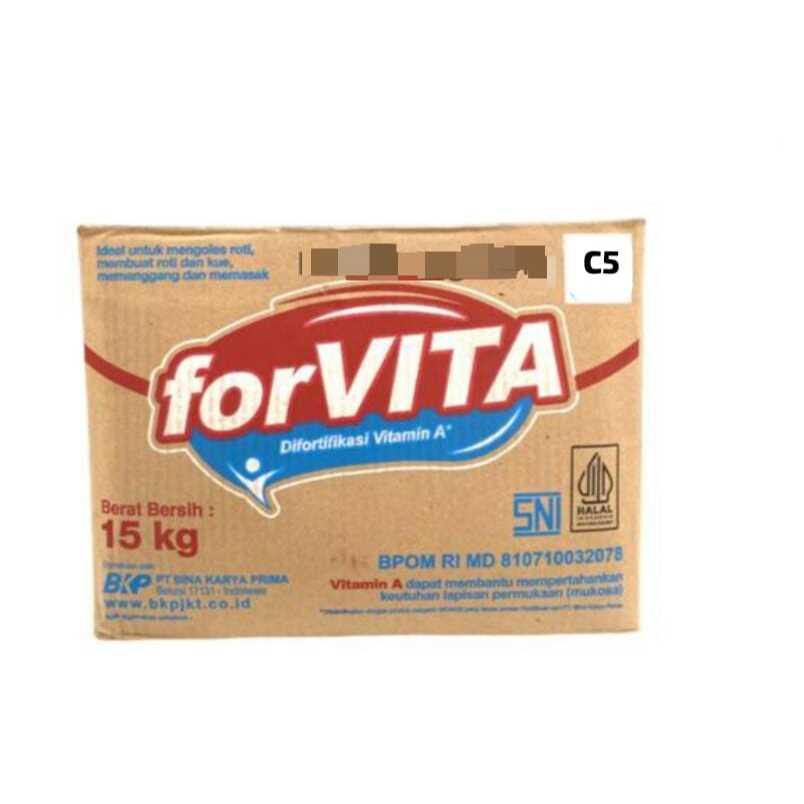 forvita margarin 15kg kemasan repack