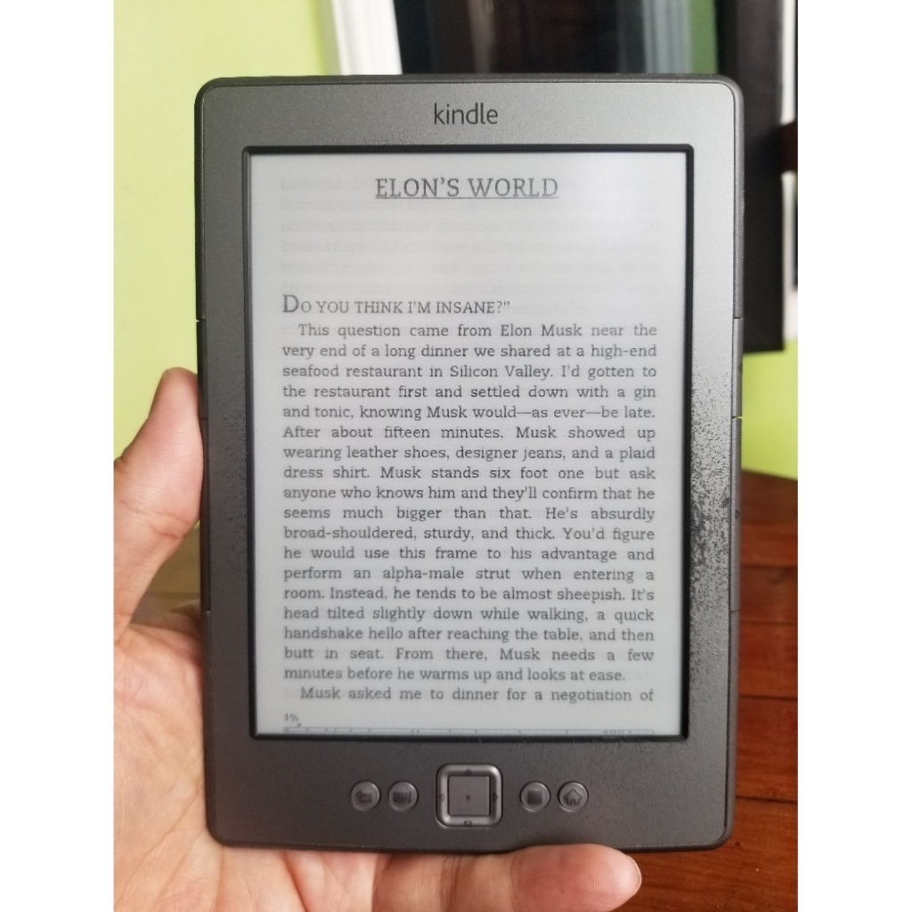 Kindle 4th gen bekas