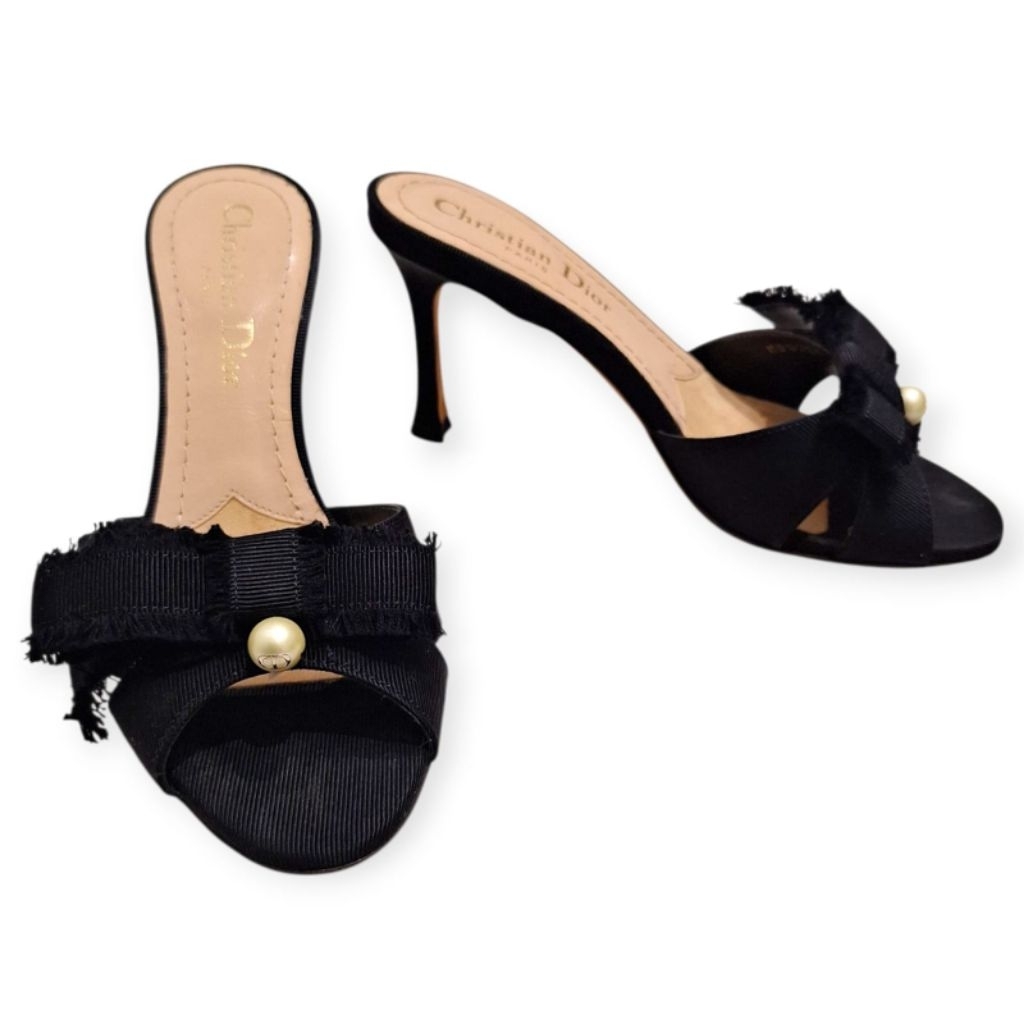 Preloved Dior Adiorable Heeled Black Authentic