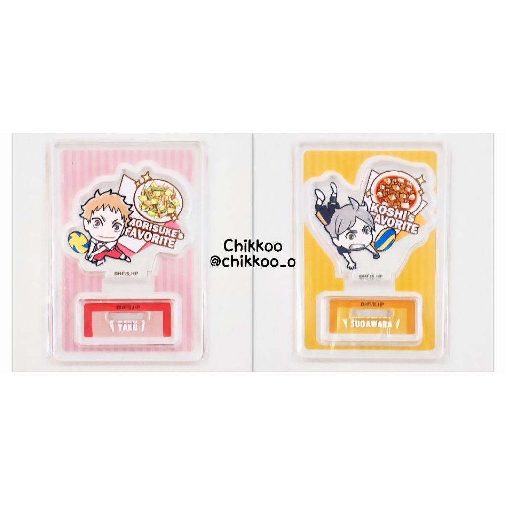 Haikyuu Favorite Food Chibi Acrylic Standee