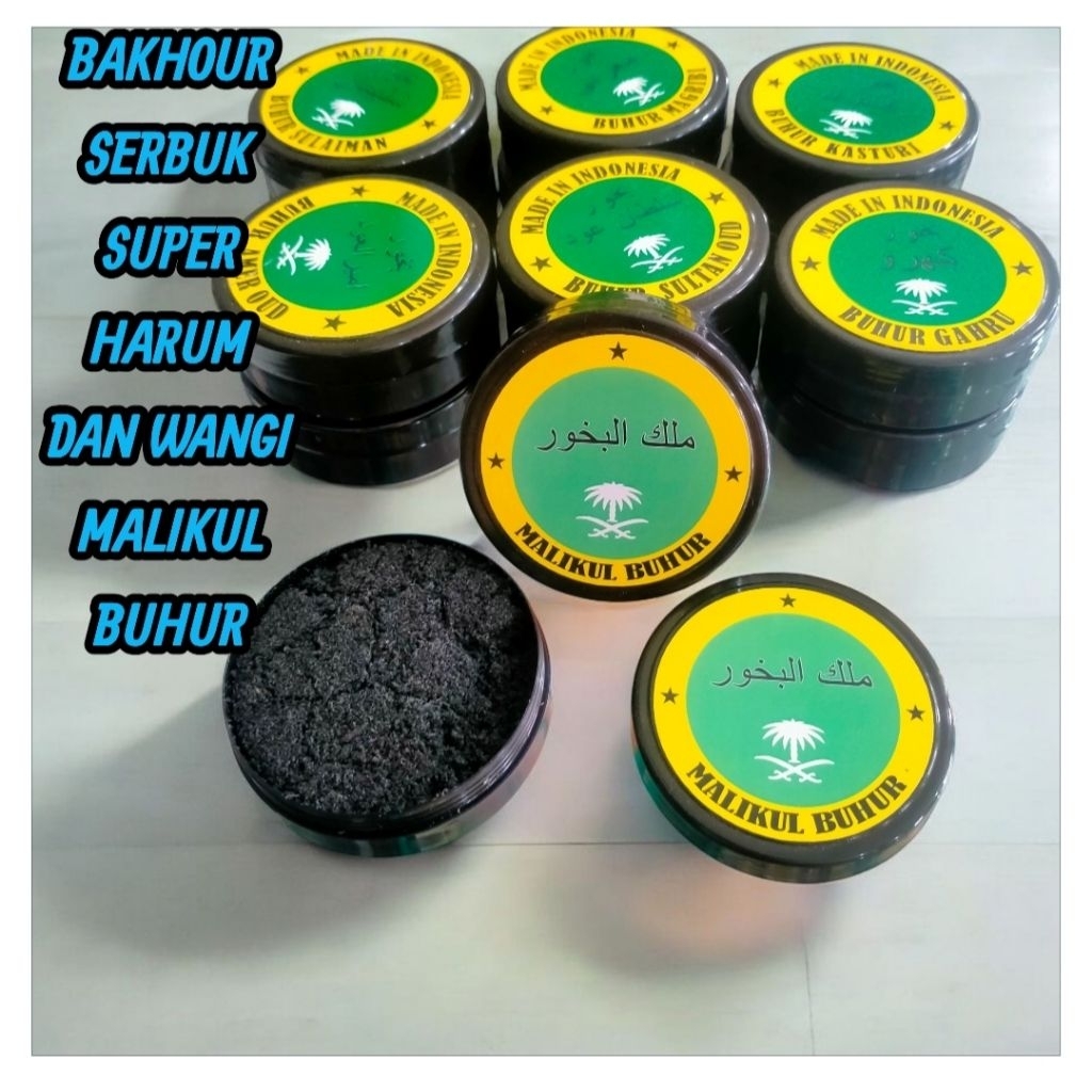 AROMATERAPI PENGHARUM RUANGAN BAKHOUR BAKHOR BAKHUR BUKHUR BUHUR SERBUK MAGRIBI SULAIMAN GAHRU KASTU