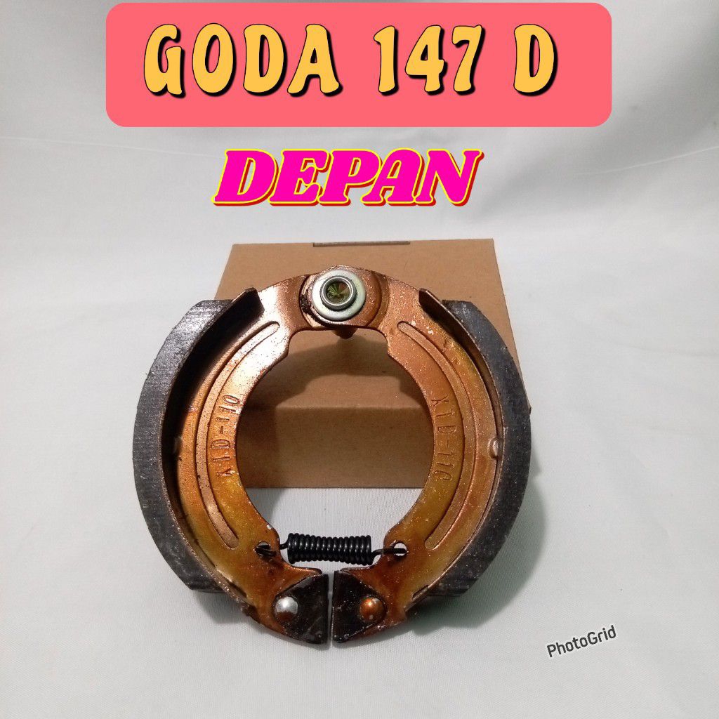 KAMPAS REM DEPAN GODA 147 D/KAMPAS REM SEPEDA LISTRIK GODA 147 D