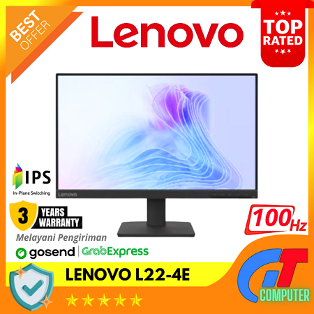 Lenovo Monitor L22-4e 21.5" IPS 100Hz 99% sRGB