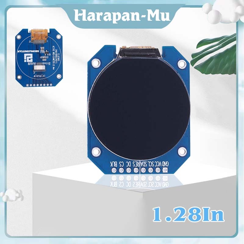 1.28 Inch Lcd Module Round Rgb /  240*240 Gc9a01 Full Color Modul Tft Display