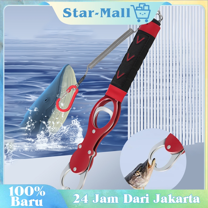 Fish Lip Grip Penjepit Mulut Ikan Grip Ikan Jepit Bibir Ikan Dengan Timbangan Dan Meteran