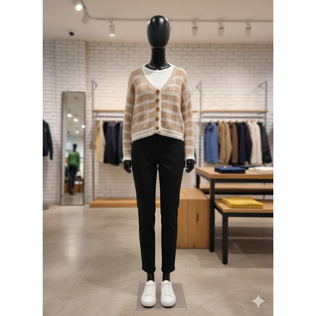 8SECOND CARDIGAN OUTER OVERSIZE WANITA