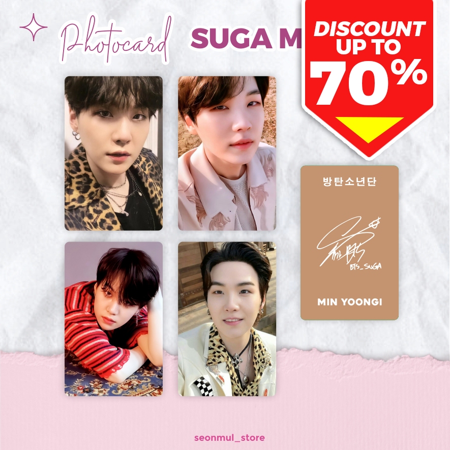PHOTOCARD BTS SUGA MAUNG / PC BTS SUGA LOVE YOURSELF / BTS SUGA MAUNG / BANGTAN / ARMY