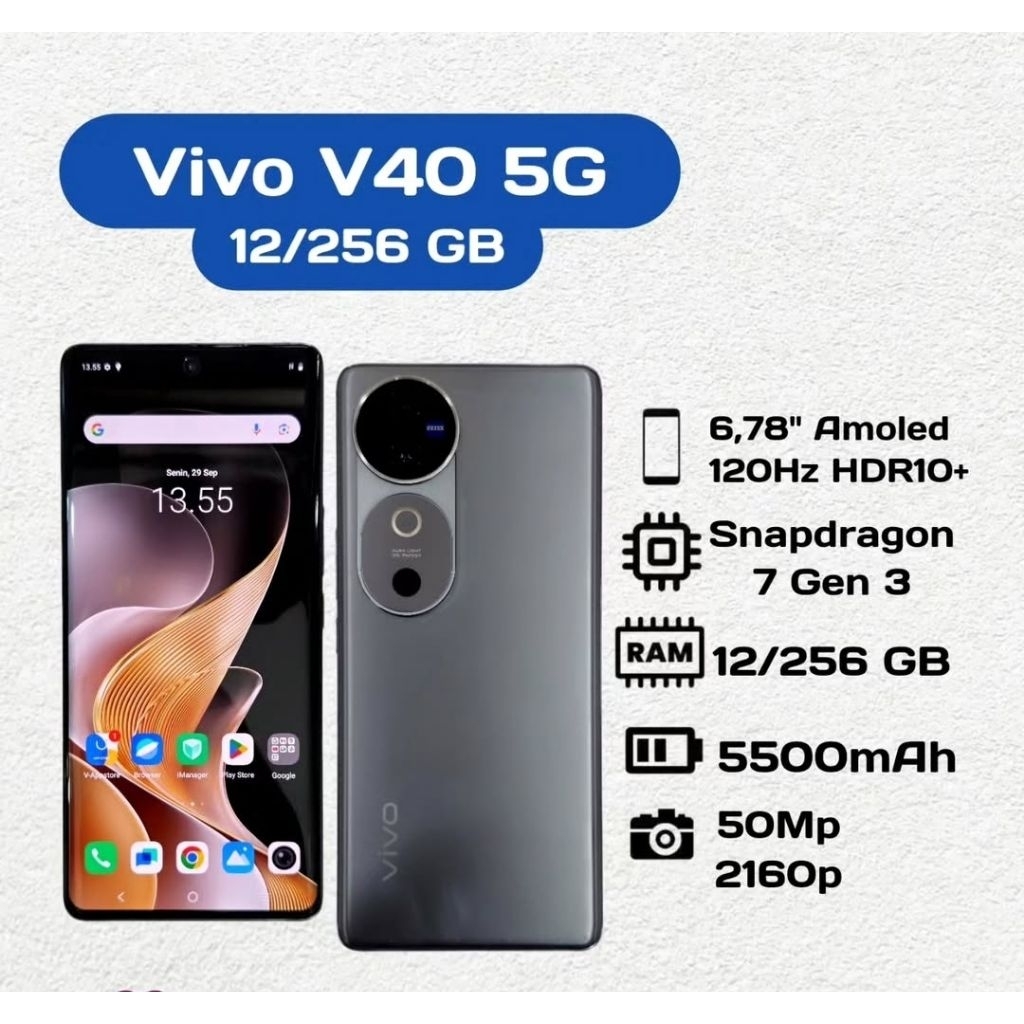 Vivo V40 5G 12/256 GB