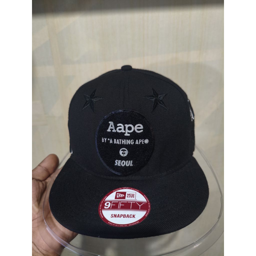Topi New Era X Aape