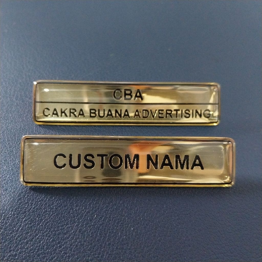 NAME TAG KUNINGAN_NAME TAG CUSTOM_NAME TAG MAGNET_NAME TAG RESIN_PAPAN NAMA CUSTOM