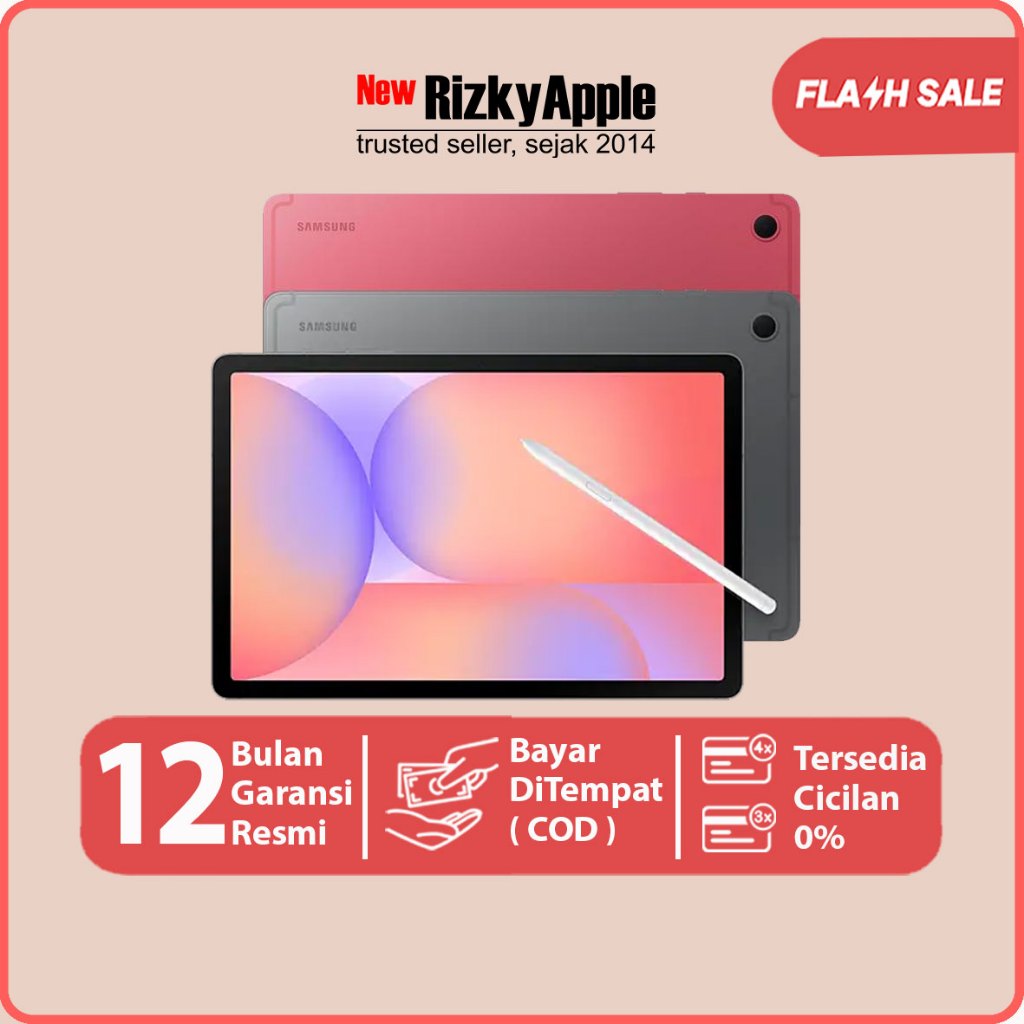 Samsung Galaxy Tab S10 Lite WiFi 128GB [ Ram 6GB ] Gray Red Garansi Resmi Samsung Indonesia SEIN And