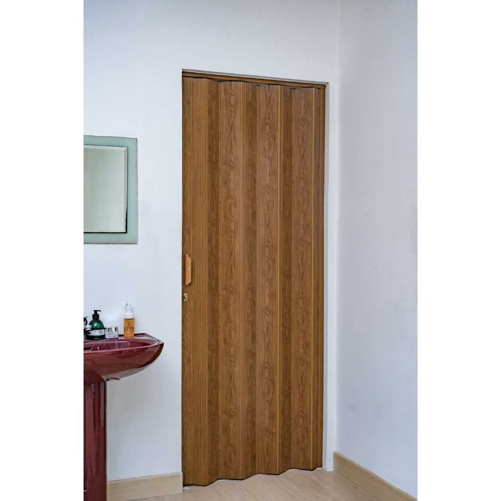 Pintu Lipat PVC Onna Ringan Garansi 10 Tahun