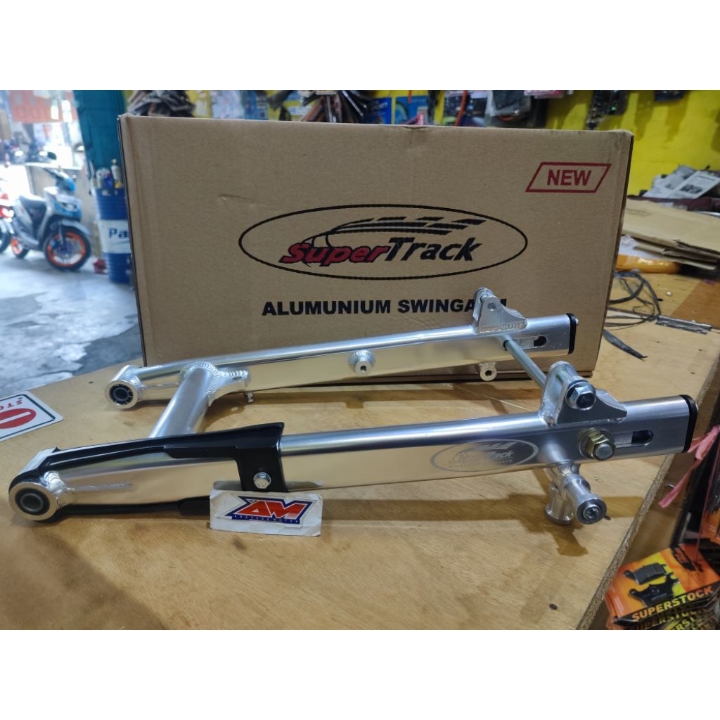 swing arm f1zr supertrack aluminium vrz lengan ayun