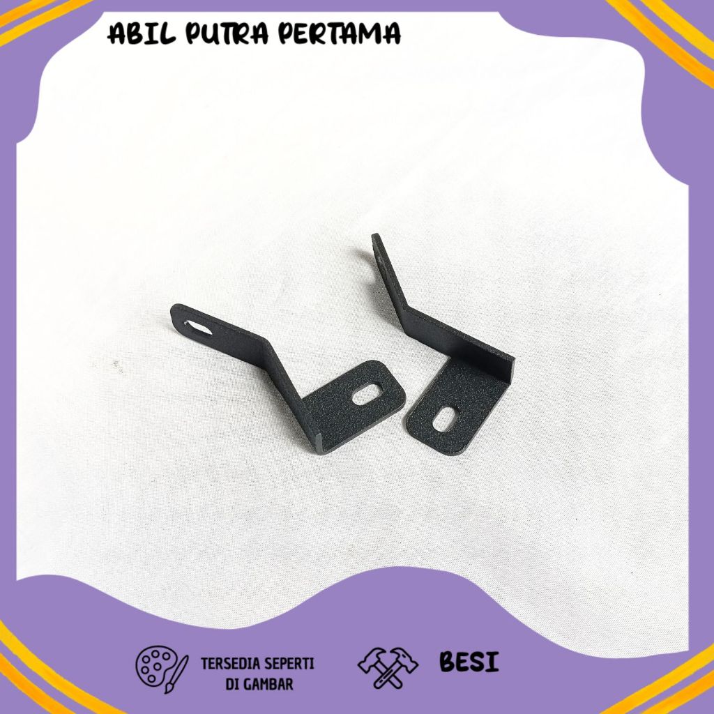 BRACKET LAMPU AEROX ALPHA BRACKET LAMPU DUDUKAN LAMPU TEMBAK D2 LASER AEROX APLHA STANDAR CYBER CITY