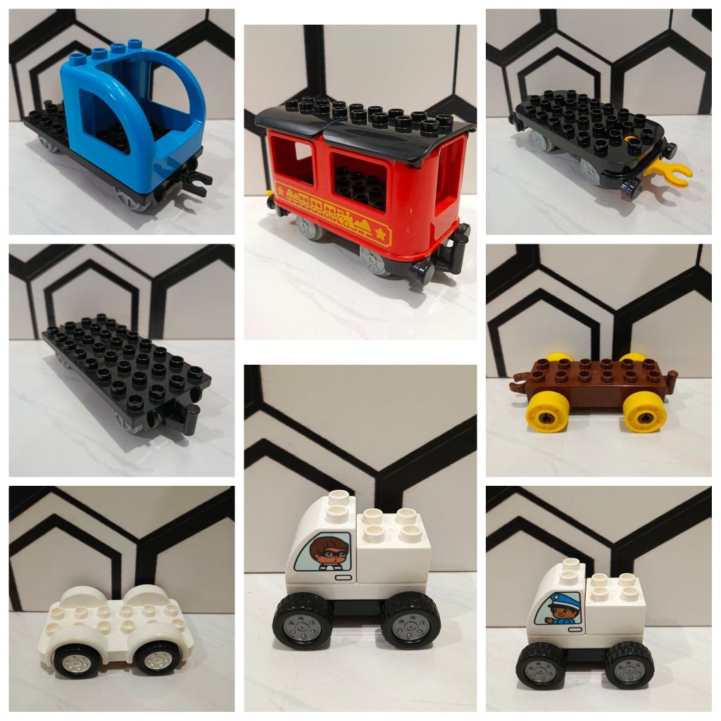 Lego duplo original Base car/Base train/mobilan 02