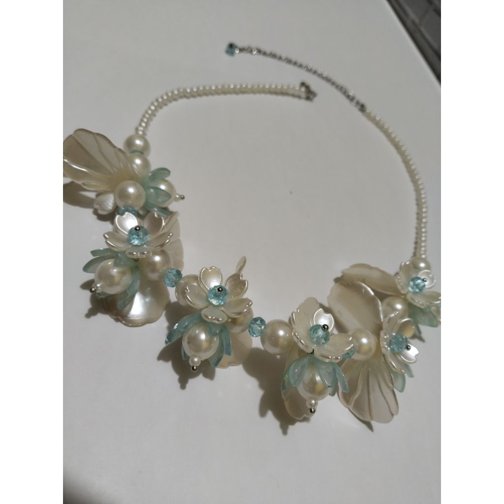 Kalung Hijab Rantai Leher Aksesoris Fashion Wanita