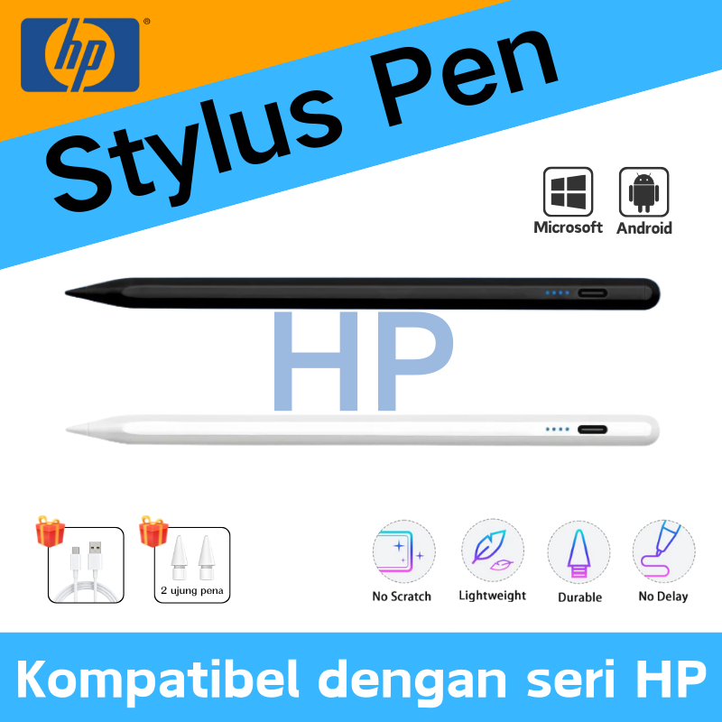 HP Pena Stylus, kompatibel dengan semua perangkat layar sentuh - Pena stylus untuk HP Slate 8 Pro，HP