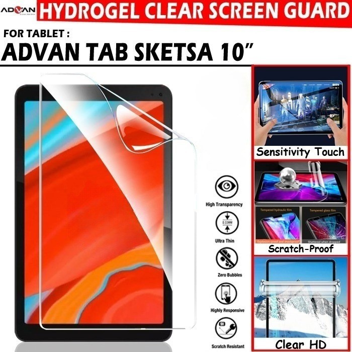 ANTI GORES HYDROGEL ADVAN V8/ ADVAN W80/ TAB 8003/ ADVAN T1R/ BELAJAR ELITE/ VANDROID E1C ACTIVE/ AD