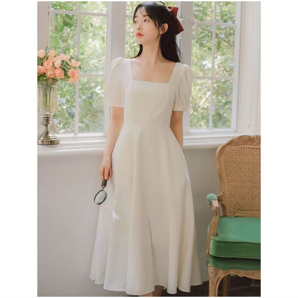 E23OS - Dress Ayunda Formal Lengan Pendek / Dres Formal / Dress