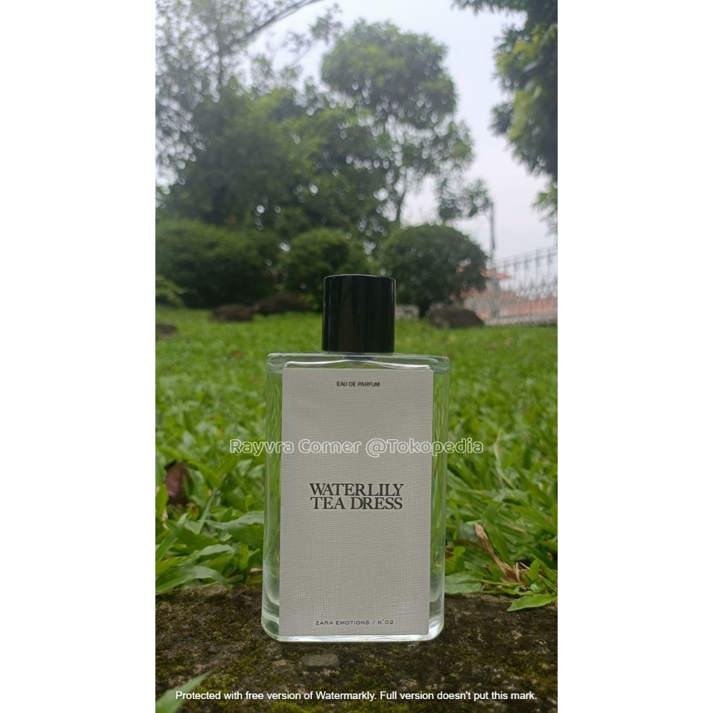 Decant 2ml, 5ml dan 10ml Z4r4 x Jo Mal Waterlily Tea Dress