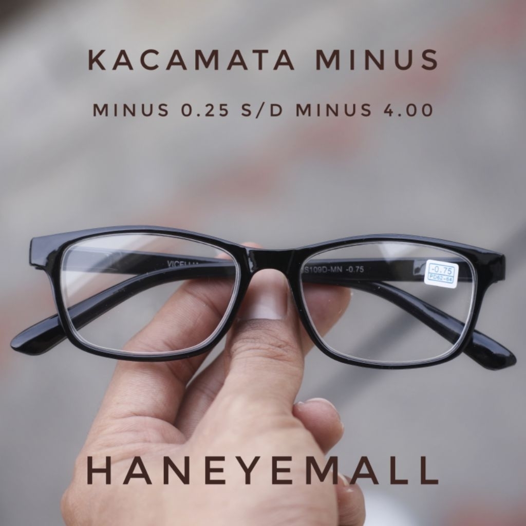 Kacamata Minus Rabun Jauh / Kacamata Minus Pria Wanita / Kacamata Minus Unisex / Kacamata Minus Fram