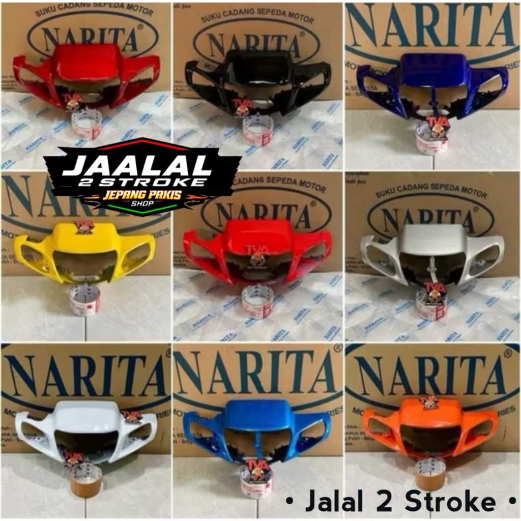 BATOK TOTOK KEPALA DEPAN YAMAHA FIZ R FIZR F1Z R VEGA R LAMA OLD WARNA HITAM MERAH BIRU PUTIH SILVER