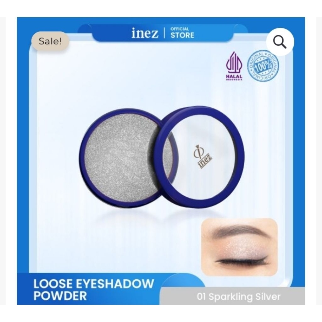 LOOSE EYESHADOW POWDER INEZ/eyeshadow tabur inez