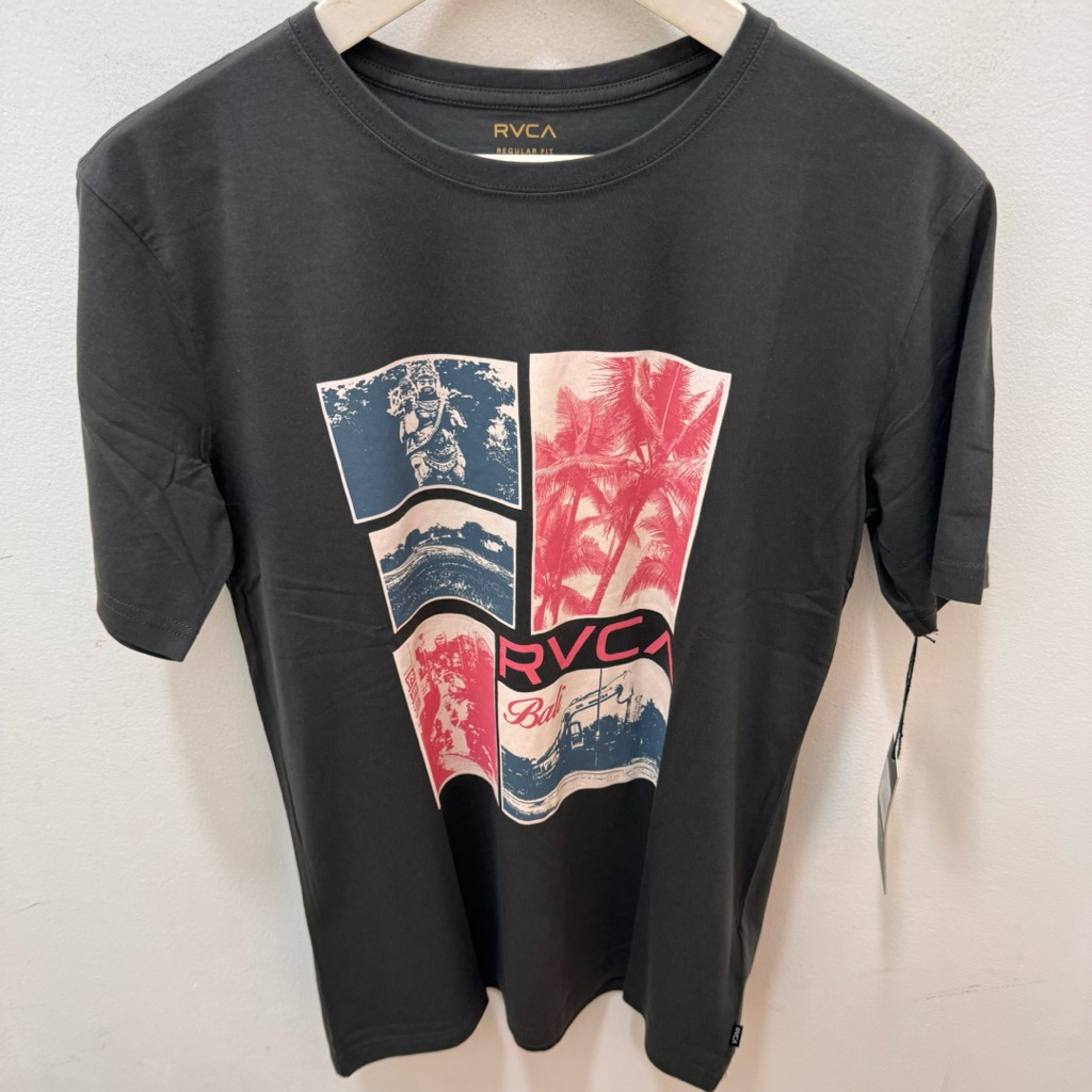 BAJU KAOS PRIA RVCA ORIGINAL TOWN IN BALI