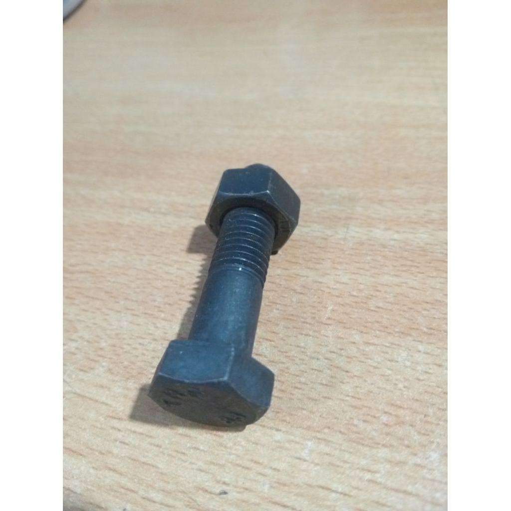 baut baja M12X50 pitch 1.75 grade 8.8 M14X75 pitch 2.0