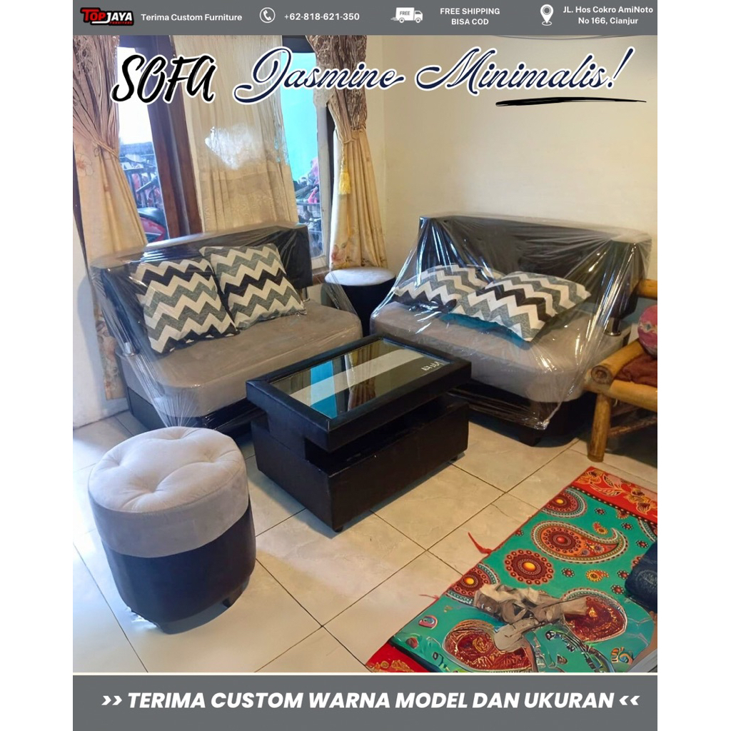 SOFA JASMINE MINIMALIS