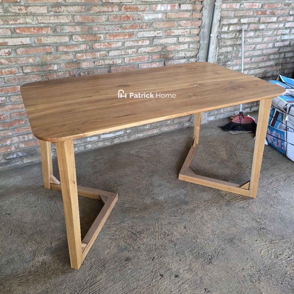 Meja makan v meja makan kaki v meja cafe meja makan minimalis